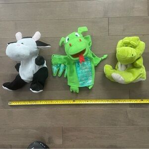 Green Dragon Hand Puppet